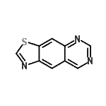 CAS 登录号：97489-86-6， [1,3]噻唑并[4,5-g]喹唑啉