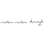 CAS 登录号：97552-83-5， 二(2-羟基乙基)铵;2-硝基庚烷二酸酯