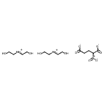 CAS#: 97552-85-7, bis(2-hydroxyethyl)ammonium; 2-nitropentanedioate