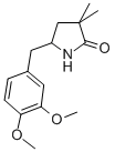CAS 登录号:97561-94-9, 5-((3,4-二甲氧基苯基)甲基)-3,3-二甲基-2-吡咯烷酮