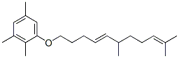 CAS#: 97613-68-8, 1-((6,10-Dimethyl-4,9-Undecadienyl)Oxy)-2,3,5-Trimethylbenzene
