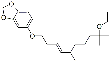 CAS#: 97613-69-9, 9-Ethoxy-5,9-Dimethyl-1-((3,4-Methylenedioxy)Phenoxy)-3-Decene