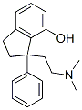 CAS 登录号：97635-49-9， 1-[2-(二甲基氨基)乙基]-1-苯基茚满-7-醇