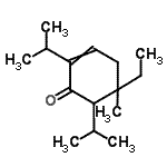 CAS 登录号：97659-28-4， 5-乙基-2,6-二异丙基-5-甲基-环己-2-烯-1-酮