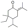 CAS 登录号:97692-44-9, 5-乙基-4-(异丙基)-2-(异亚丙基)-5-甲基环己烷-1-酮