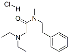 CAS#: 97703-08-7, 2-Diethylamino-N-Methyl-N-Phenethyl-Acetamide Hydrochloride