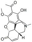 CAS#: 978-76-7, 3-Methoxy-14-acetoxy-17-methyl-4,5alpha-epoxy-7,8-didehydromorphinan-6-one