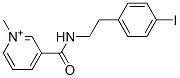CAS#: 97807-21-1, 1-Methyl-3-(N (4-Iodophenylethyl)Carbamoyl)Pyridinium