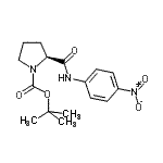 CAS#: 97885-49-9, 2-Methyl-2-propanyl (2S)-2-[(4-nitrophenyl)carbamoyl]-1-pyrrolidinecarboxylate