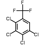 CAS 登录号：97985-54-1， 1,2,3,4-四氯-5-(三氟甲基)苯