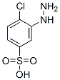 CAS 登录号：98-39-5， 4-氯-3-肼基苯磺酸