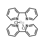 CAS 登录号：98014-14-3， 2,2'-联吡啶-二氯钌(2:1)