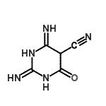 CAS 登录号：98024-74-9， 2,4-二亚胺-6-氧代六氢-5-嘧啶甲腈