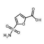 CAS 登录号：98027-63-5， 5-氨基磺酰基-2-糠酸