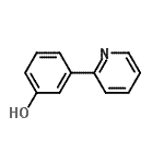 CAS 登录号：98061-22-4， 3-(2-吡啶基)苯酚