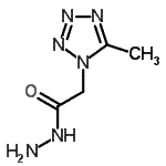 CAS 登录号：98071-93-3， 2-(5-甲基-1H-四唑-1-基)乙酰肼