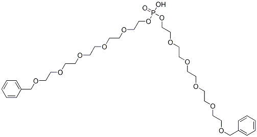 CAS 登录号：98072-05-0， 双[1-苯基-2,5,8,11,14-五氧杂十六烷-16-基]氢磷酸酯