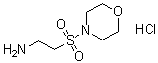 CAS 登录号：98113-06-5， 2-(4-吗啉基磺酰基)乙胺盐酸盐(1:1)