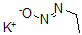 CAS 登录号：98114-60-4， (E)-乙基羟基二氮烯钾盐