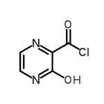 CAS 登录号：98136-34-6， 3-羟基-2-吡嗪甲酰氯