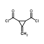 CAS 登录号：98141-48-1， 3-亚甲基-1,2-环丙烷二羰基二氯化物