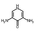 CAS 登录号：98142-85-9， 3,5-二氨基-4(1H)-吡啶酮