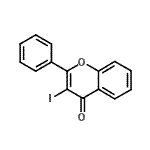 CAS 登录号：98153-12-9， 3-碘-2-苯基-苯并吡喃-4-酮
