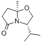 CAS#: 98203-44-2, (3S-cis)-(-)-Tetrahydro-3-isopropyl-7a-methylpyrrolo[2,1-b]oxazol-5(6H)-one