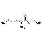 CAS#: 98275-87-7, Ethyl 1-[2-(methylsulfanyl)ethyl]hydrazinecarboxylate