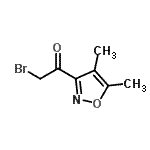 CAS 登录号：98280-13-8， 2-溴-1-(4,5-二甲基-1,2-恶唑-3-基)乙酮