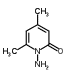 CAS#: 98334-40-8, 1-Amino-4,6-dimethyl-2(1H)-pyridinone