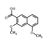 CAS 登录号：98410-68-5， 3,5-二甲氧基-2-萘甲酸