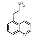 CAS 登录号：98421-28-4， 2-(5-喹啉基)乙胺