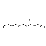 CAS 登录号：98430-56-9， 乙基[(乙氧基甲氧基)甲基]氨基甲酸酯