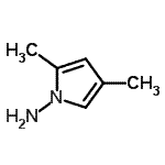 CAS 登录号：98484-35-6， 2,4-二甲基-1H-吡咯-1-胺