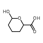 CAS 登录号：98485-61-1， 6-羟基四氢-2H-吡喃-2-羧酸