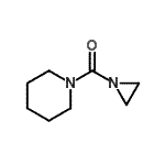 CAS 登录号：98492-77-4， 1-氮丙啶基(1-哌啶基)甲酮