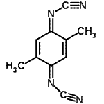 CAS 登录号：98507-06-3， (2,5-二甲基-2,5-环己二烯-1,4-二亚基)二氰胺