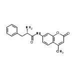 CAS 登录号：98516-72-4， N-(4-甲基-2-氧代-2H-苯并吡喃-7-基)-L-苯丙氨酰胺