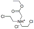 CAS#: 98551-69-0, Bis(2-Chloroethyl)-(Ethoxycarbonylmethyl)Azanium Chloride