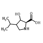 CAS 登录号：98553-04-9， 3-羟基-4-异丙基-L-脯氨酸