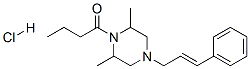 CAS#: 98608-60-7, 1-(4-Cinnamyl-2,6-Dimethyl-Piperazin-1-Yl)Butan-1-One Hydrochloride