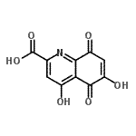 CAS 登录号：98948-82-4， 4,6-二羟基-5,8-二氧代-5,8-二氢-2-喹啉羧酸