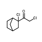 CAS 登录号：98950-49-3， 2-氯-1-(2-氯双环[2.2.1]庚-2-基)乙酮