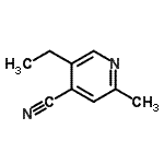CAS 登录号：98952-72-8， 5-乙基-2-甲基异烟腈