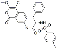 CAS 登录号：99033-29-1， 7-((N-对甲苯磺酸基苯基丙氨酰)氨基)-4-氯-3-甲氧基异香豆素