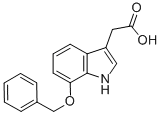 CAS#: 99102-25-7, 7-(Phenylmethoxy)-1H-Indole-3-Acetic Acid