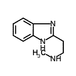 CAS 登录号：99206-38-9， 2-(1H-苯并咪唑-2-基)-N-甲基乙胺