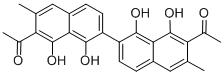 CAS#: 99305-33-6, 7,7'-Diacetyl-6,6'-Dimethyl-2,2'-Binaphthalene-1,1',8,8'-Tetrol