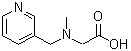 CAS 登录号：99362-37-5， N-甲基-N-(3-吡啶基甲基)甘氨酸